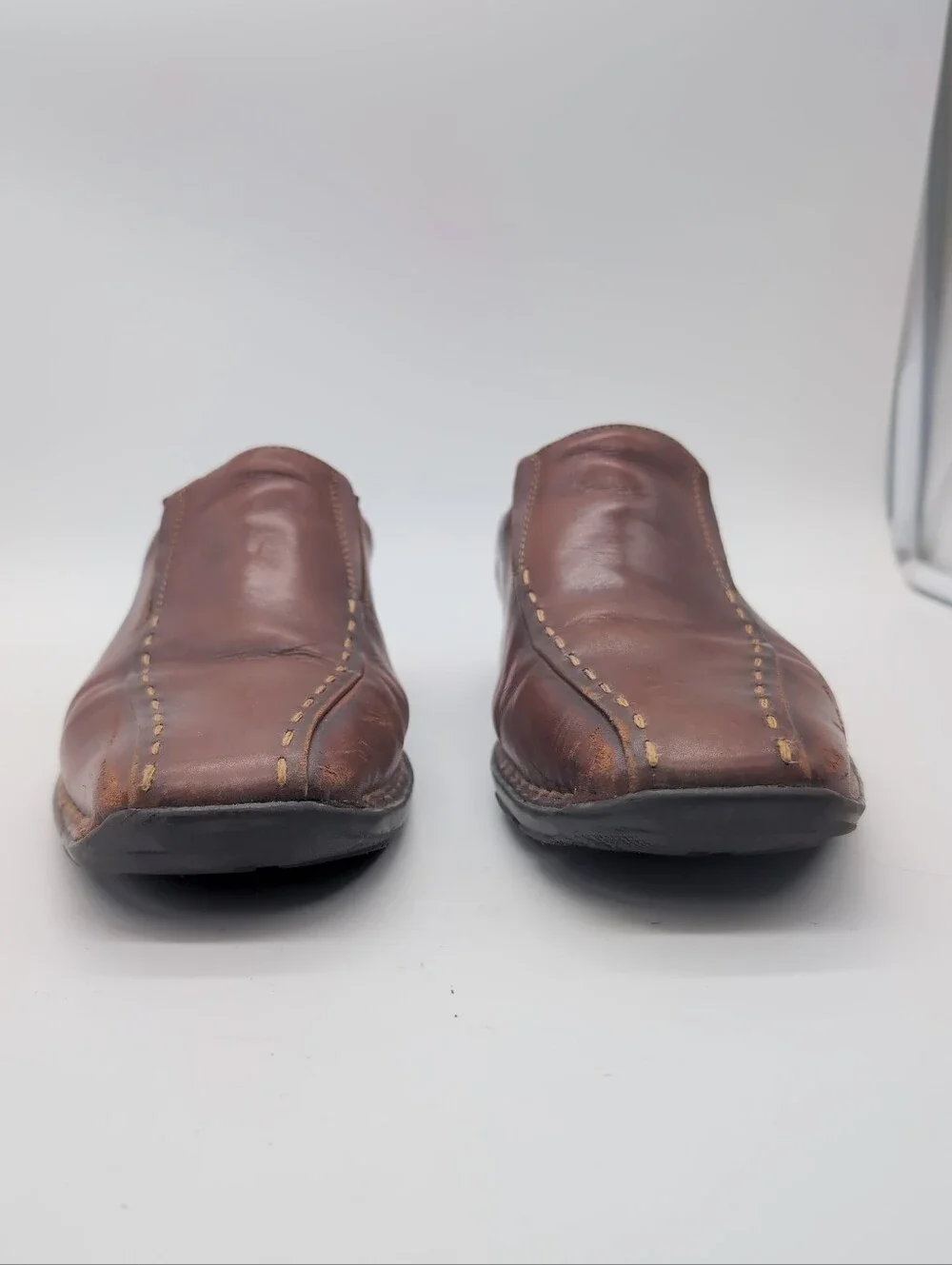 PIKOLINOS Men’s Brown Leather Slip-On Loafers EU 43 (US 10)